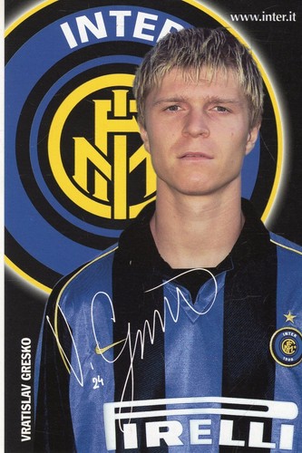 Ckj cartolina calcio inter - cartolina,