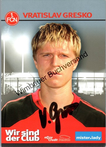 Autografo originale vratislav - autografo,