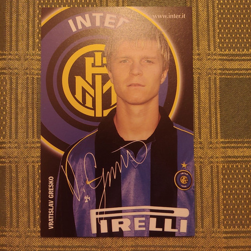 Cartolina calcio inter - cartolina,