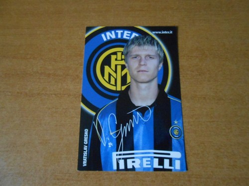 Cartolina inter football club - football,