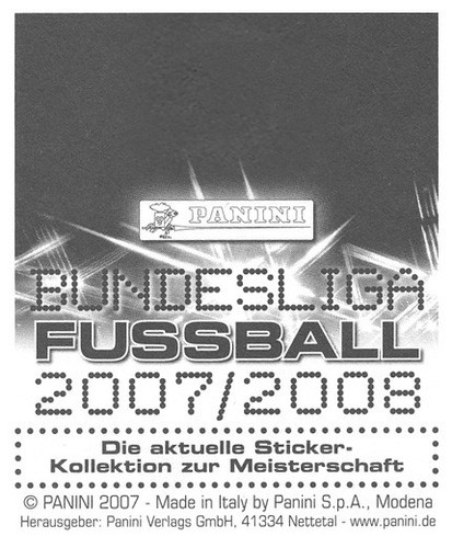 Panini bundesliga 08 - panini,