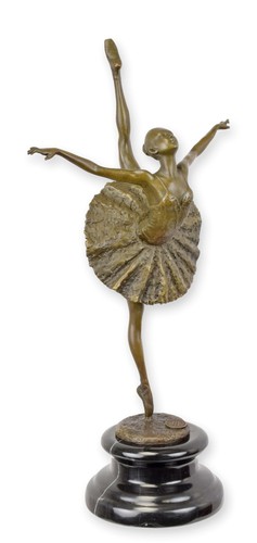 Scultura bronzo ballerina - in,